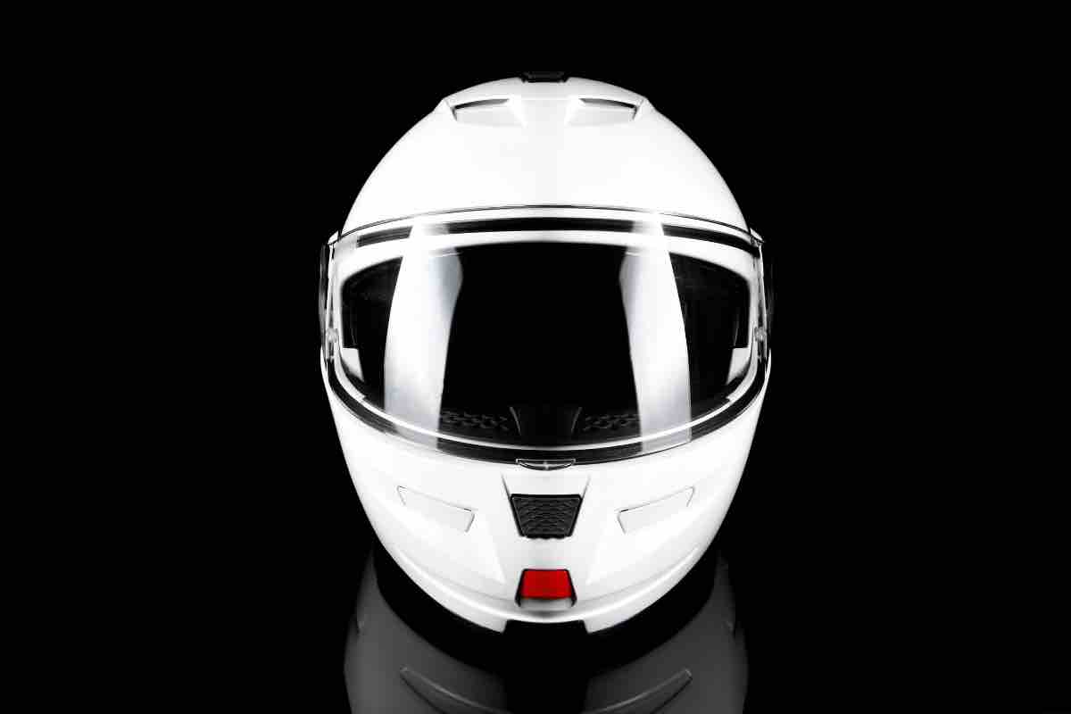 Il casco della moto GP